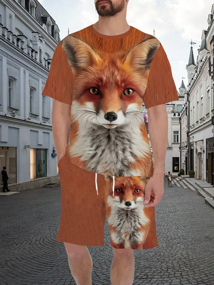 3D Printing Design Free - Nouveauté été : Ensemble T-shirt homme