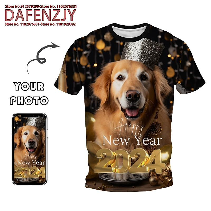 3D Printing Service - T-shirt à Manches Courtes pour Homme