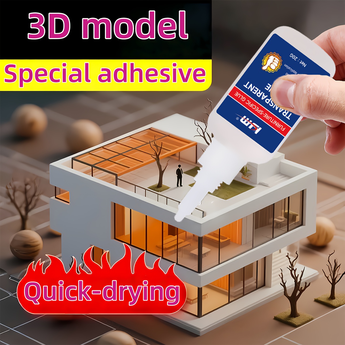 Adhésif spécial transparent à  - 3D Printing Glue Stick avis et prix