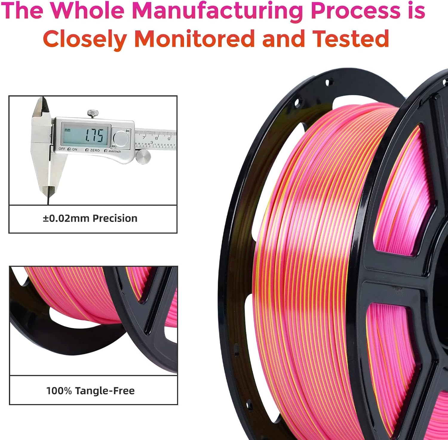 Filament d'imprimante 3D ADLAY - 3D Printing Excavator avis et prix
