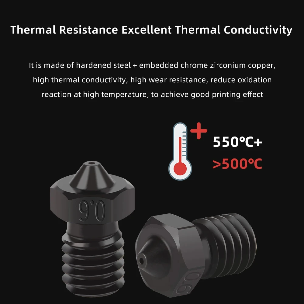 Buse E3D 0.2/0.4/0.6/0.8mm en  - 3D Printing News avis et prix
