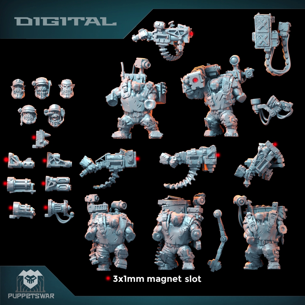 Orc Ultimate Badasses Squad, f - 3D Printing Apps avis et prix
