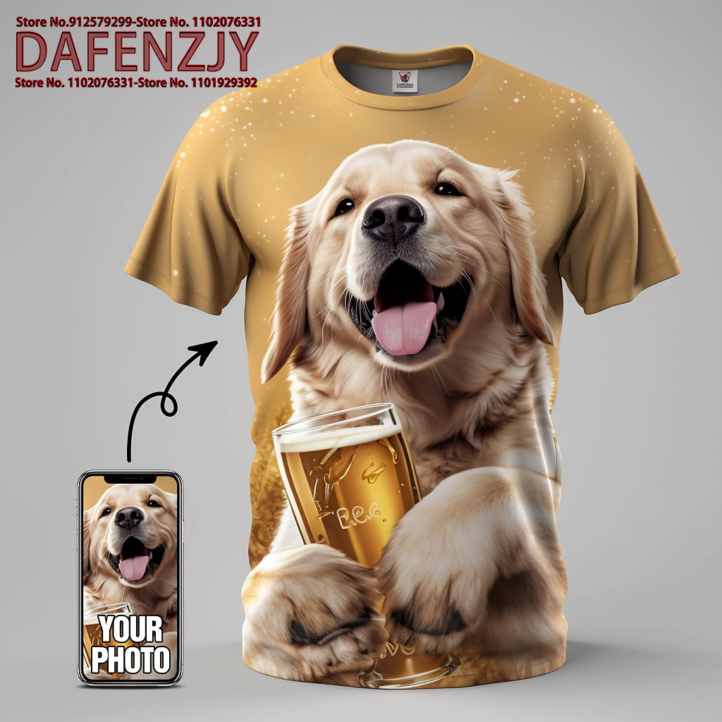 T-shirt à Manches Courtes pour - 3D Printing Service avis et prix