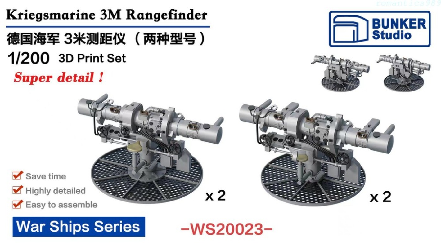 BUNKER Studio WS20023 1/200 Kr - 3D Printing Apps avis et prix