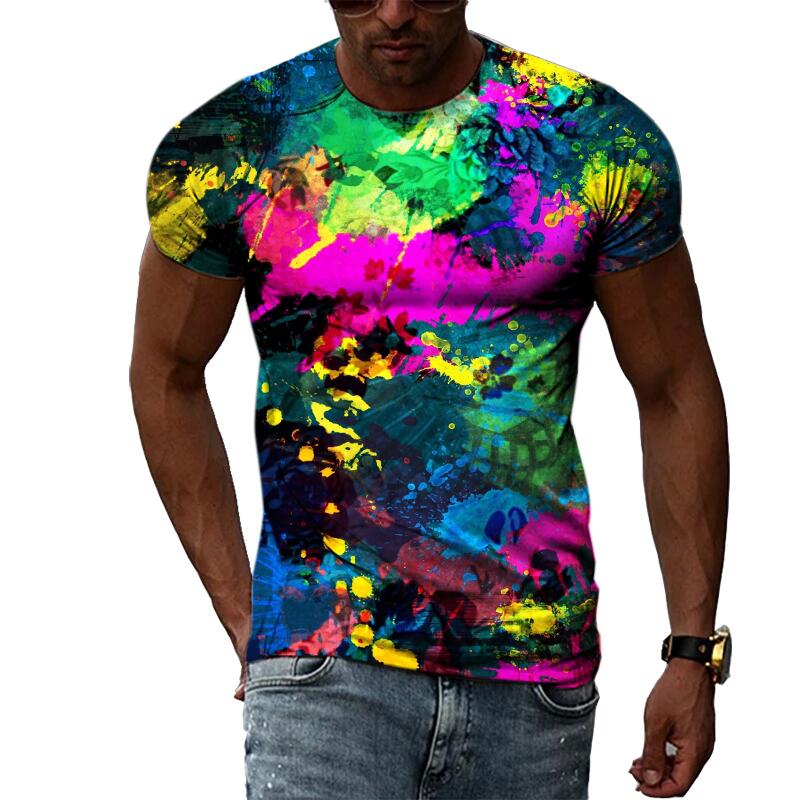 T-shirt à imprimé graphique 3D - 3D Printing Service avis et prix