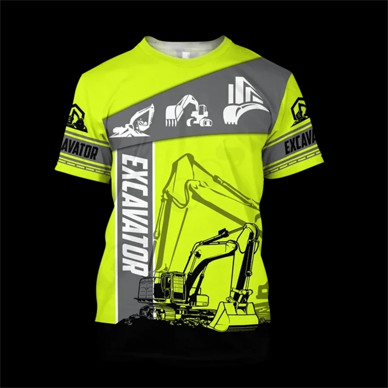 T-shirt homme personnalisé ave - 3D Printing Excavator avis et prix
