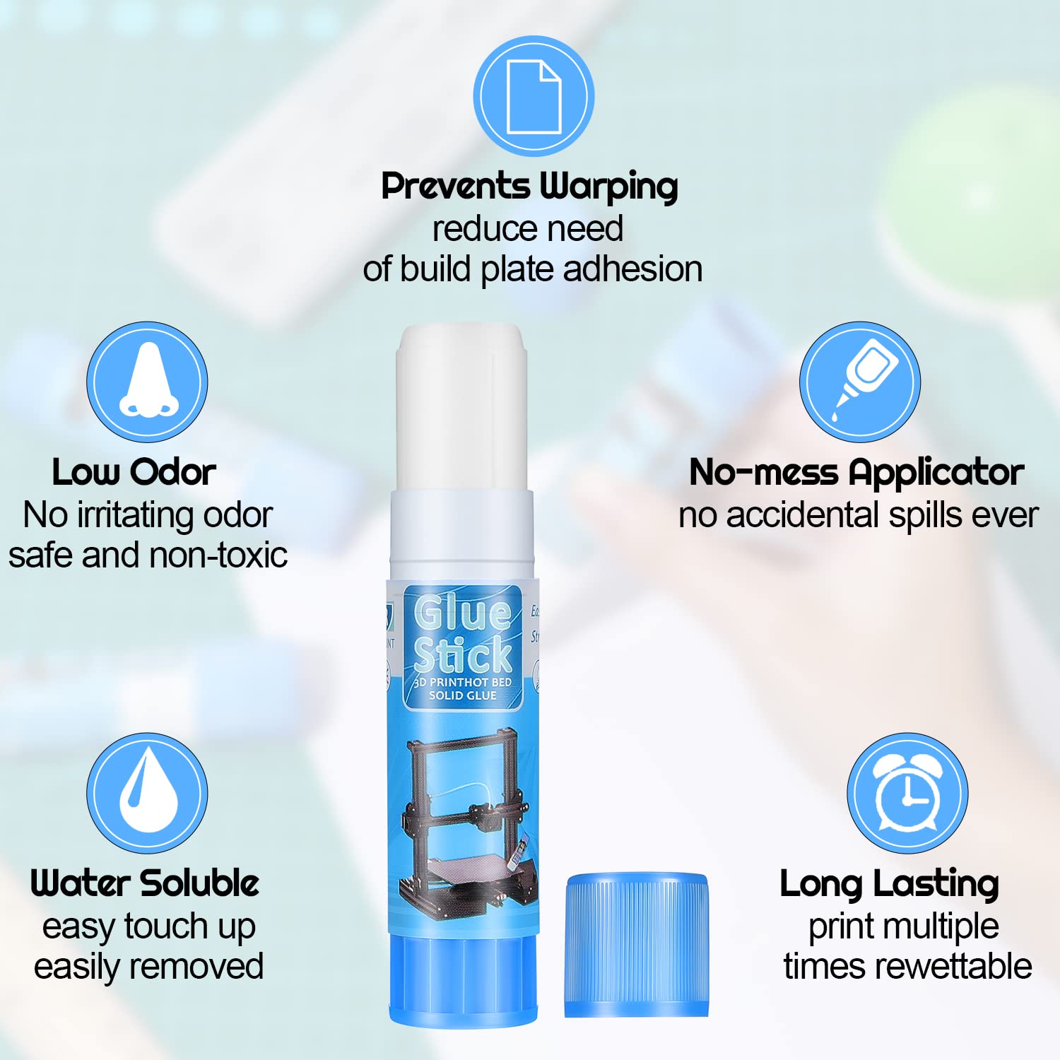 Bâton de colle pour imprimante - 3D Printing Glue Stick avis et prix